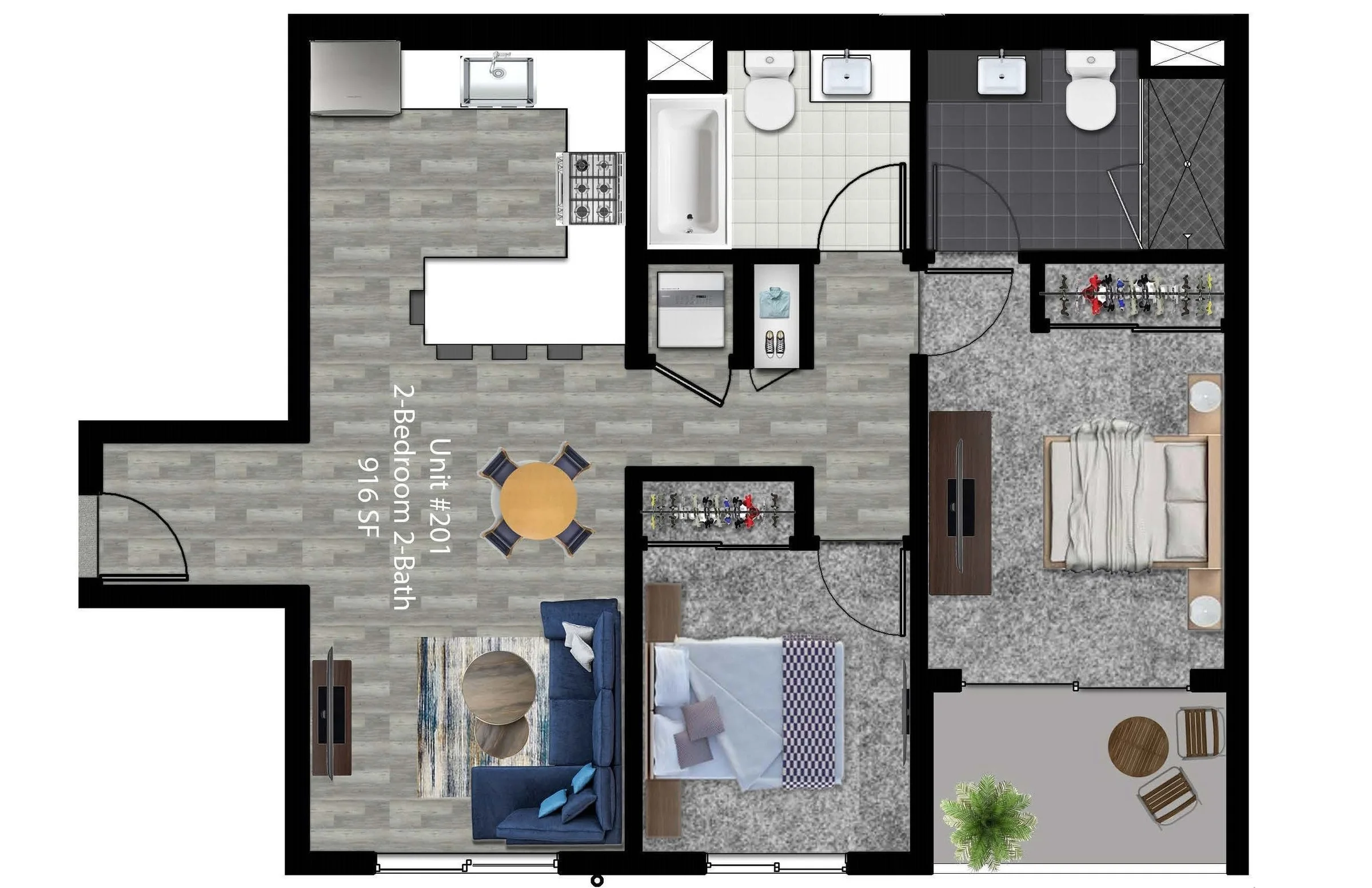 Iris Maplewood Type 1 floor plan